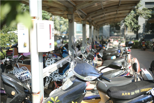 電動(dòng)自行車充電站